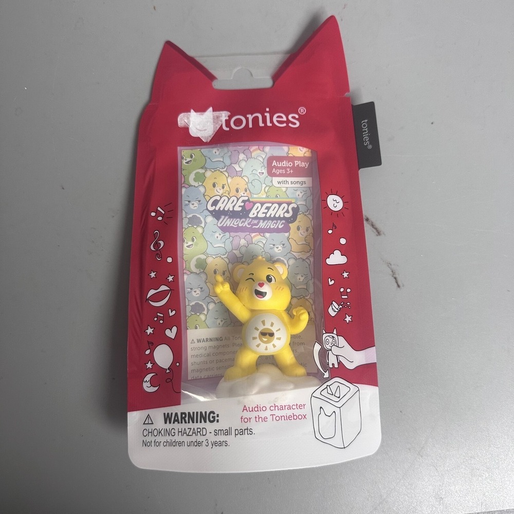 Tonies Care Bears Unlock the Magic Funshine Bear Audio Play Character Figure NEW